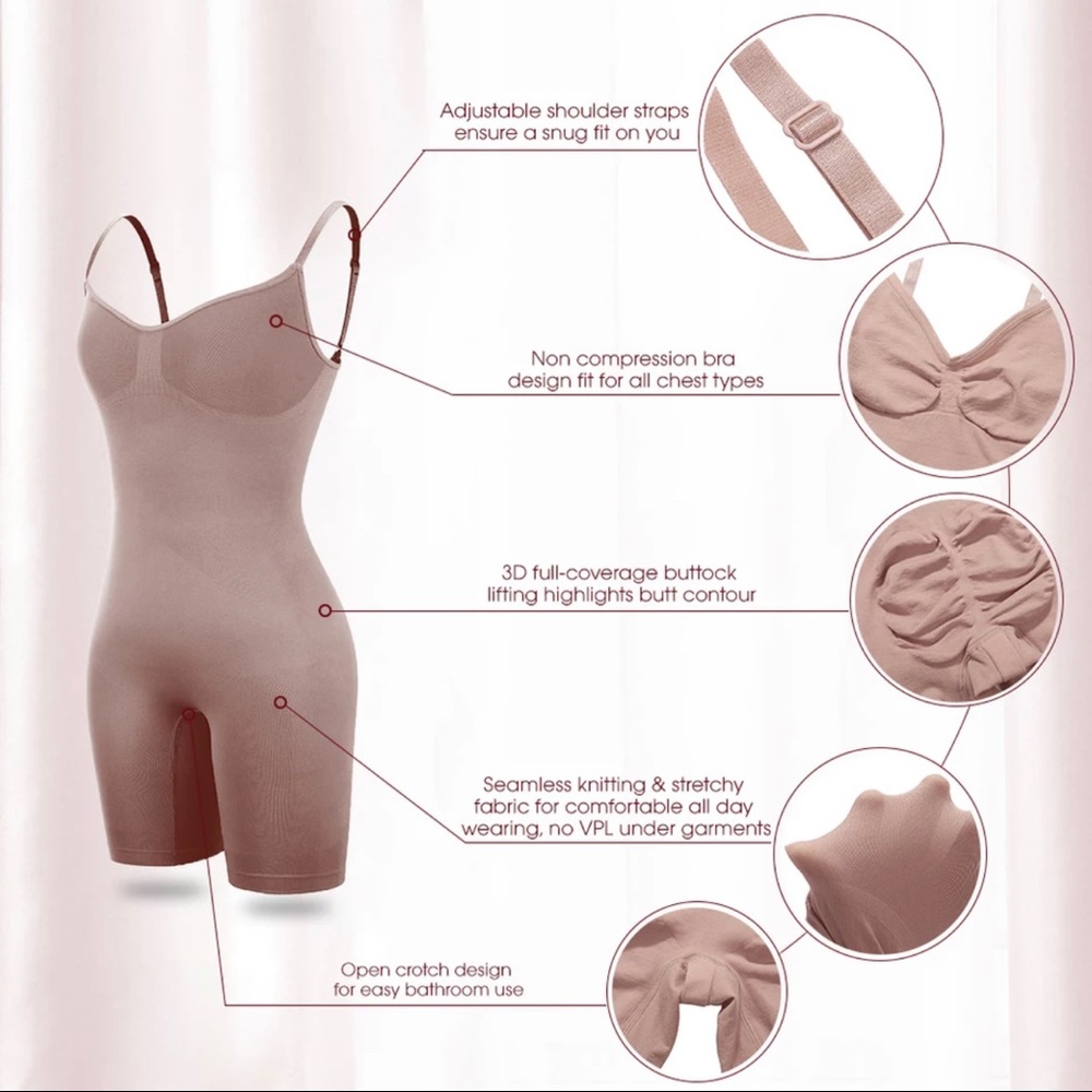 Full Body Shaper Slimming Body Suit Modeling